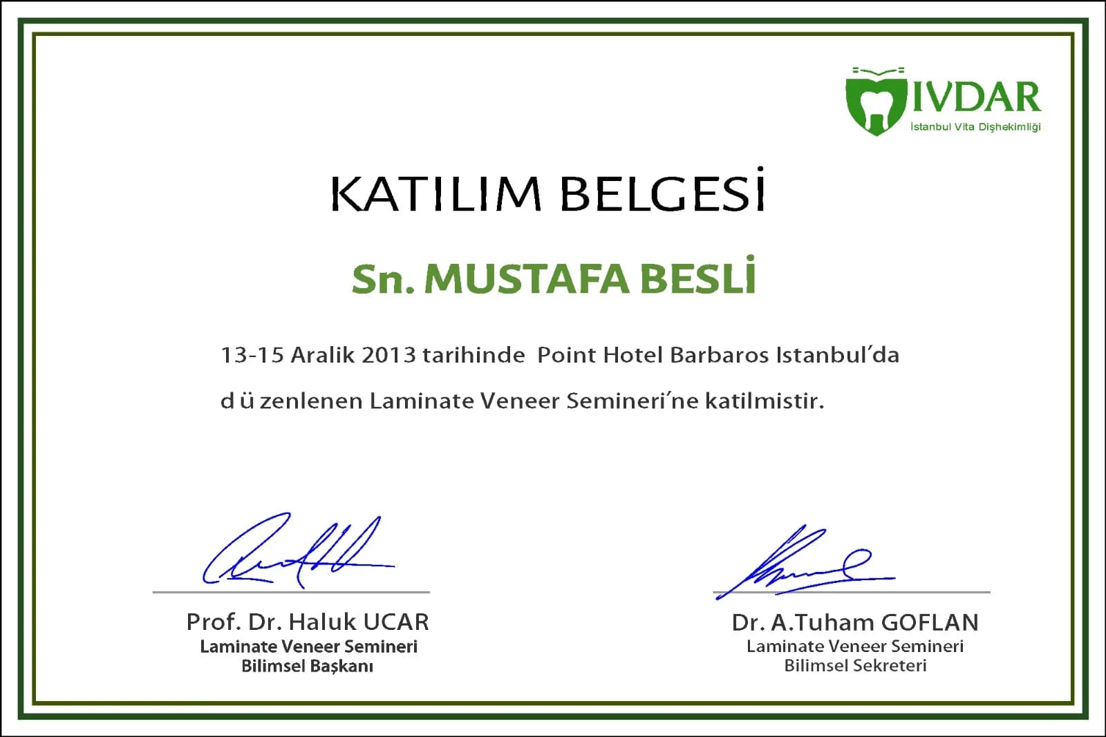 Certificate 10