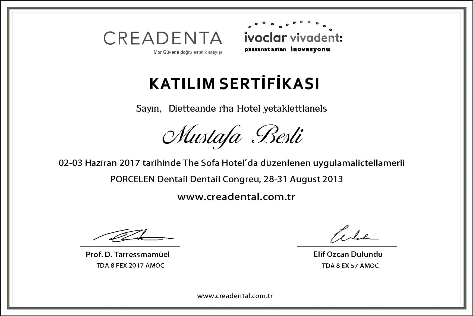 Certificate 11